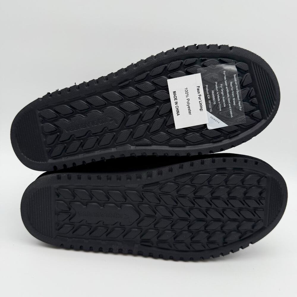 Koolaburra by UGG Womens Victoria Short Winter Boots US 5 EU 36 Black Suede NIB - Picture 10 of 11